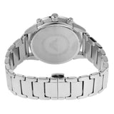 Emporio Armani Mario Chronograph Blue Dial Silver Steel Strap Watch For Men - AR11306 Authentic Buy Shop Now