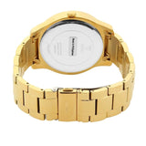 Guess Crush Gold Dial Gold Steel Strap Watch For Women - GW0020L2 Authentic Buy Shop Now