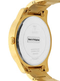 Guess Crush Gold Dial Gold Steel Strap Watch For Women - GW0020L2 Authentic Buy Shop Now