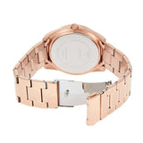 Guess G Twist Diamonds Rose Gold Dial Rose Gold Steel Strap Watch For Women - W1201L3 Authentic Buy Shop Now