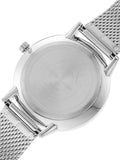 Armani Exchange Cayde Chronograph Black Dial Silver Mesh Strap Watch For Men - AX2714 Authentic Buy Shop Now