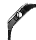 Fossil FB-01 Three-Hand Black Dial Black Ceramic Strap Watch for Women - CE1108 Authentic Buy Shop Now