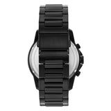 Armani Exchange Banks Chronograph Black Dial Black Steel Strap Watch For Men - AX1722 Authentic Buy Shop Now