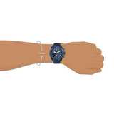 Fossil Bronson Chronograph Blue Dial Blue Steel Strap Watch for Men - FS5916 Authentic Buy Shop Now