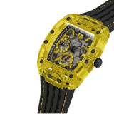 Guess Phoenix Chronograph Black Dial Black Rubber Strap Watch for Men - GW0499G2 Authentic Buy Shop Now