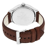Armani Exchange Hampton Chronograph Blue Dial Brown Leather Strap Watch For Men - AX2133 Authentic Buy Shop Now