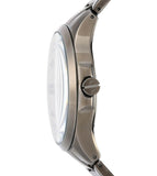 Armani Exchange Hampton Chronograph Grey Dial Grey Steel Strap Watch For Men - AX2194 Authentic Buy Shop Now