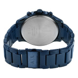 Armani Exchange Hampton Chronograph Blue Dial Blue Steel Strap Watch For Men - AX2430 Authentic Buy Shop Now