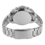 Fossil Bronson Chronograph Red Dial Silver Steel Strap Watch for Men - FS5878 Authentic Buy Shop Now