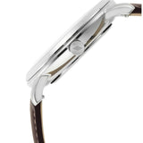 Fossil Neutra Minimalist Moonphase Silver Dial Brown Leather Strap Watch for Men - FS5905 Authentic Buy Shop Now