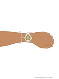 Versace Icon Active Chronograph Gold Dial White Silicone Strap Watch for Men - VEZ700121 Authentic Buy Shop Now