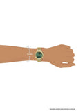 Guess Cosmo Diamonds Green Dial Gold Steel Strap Watch for Women - GW0033L8 Authentic Buy Shop Now
