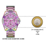 Guess Queen Multicolor Dial Multicolor Steel Strap Watch For Women - GW0464L4 Authentic Buy Shop Now
