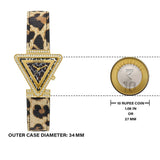 Guess Fame Quartz Animal Print Dial Multicolor Leather Strap Watch For Women - GW0504L3 Authentic Buy Shop Now