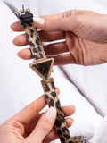 Guess Fame Quartz Animal Print Dial Multicolor Leather Strap Watch For Women - GW0504L3 Authentic Buy Shop Now