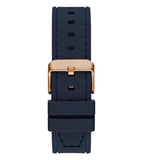 Guess Headline Multifunction Quartz Blue Dial Blue Silicone Strap Watch For Men - GW0571G2 Authentic Buy Shop Now