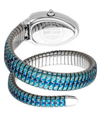 Just Cavalli Cosenza Blue Dial Two Tone Steel Strap Watch for Women - JC1L251M0015 Authentic Buy Shop Now