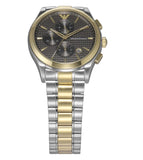Emporio Armani Paolo Chronograph Grey Dial Two Tone Steel Strap Watch For Men - AR11527 Authentic Buy Shop Now