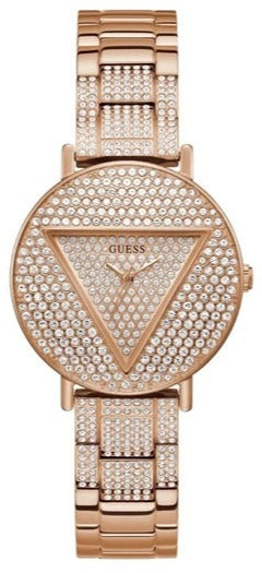 Guess Trend Diamonds Rose Gold Dial Rose Gold Steel Strap Watch for Women - GW0512L3 Authentic Buy Shop Now