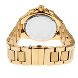 Michael Kors Camille Chronograph White Dial Gold Steel Strap Watch For Women - MK7270 Authentic Buy Shop Now
