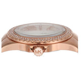 Michael Kors Camille Quartz Mother of Pearl White Dial Rose Gold Steel Strap Watch For Women - MK7364 Authentic Buy Shop Now
