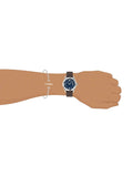 Versace Greca Time Quartz Blue Dial Brown Leather Strap Watch For Men - VE3K00122 Authentic Buy Shop Now