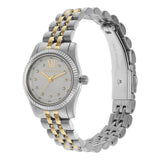 Michael Kors Lexington Analog Silver Dial Two Tone Steel Strap Watch for Women - MK4740 Authentic Buy Shop Now