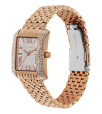 Michael Kors Emery Three-Hand White Dial Rose Gold Steel Strap Watch for Women - MK4743 Authentic Buy Shop Now