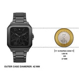 Guess Integrity Analog Black Dial Black Steel Strap Watch for Men - GW0631G2 Authentic Buy Shop Now