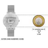 Guess Iconic Quartz Silver Dial Silver Mesh Bracelet Watch For Women - GW0527L1 Authentic Buy Shop Now