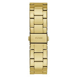 Guess Cubed Analog Gold Dial Gold Steel Strap Watch For Women - GW0606L2 Authentic Buy Shop Now