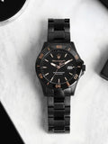 Maserati Competizione Black Dial Black Steel Strap Watch For Men - R8853100035 Authentic Buy Shop Now