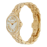 Michael Kors Camile Analog White Dial Gold Steel Strap Watch for Women - MK4801 Authentic Buy Shop Now