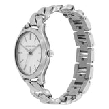 Michael Kors Runway Three-Hand Silver Dial Silver Steel Strap Watch for Women - MK7474 Authentic Buy Shop Now