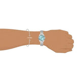Guess Luna Quartz Blue Dial Silver Steel Strap Watch For Women - GW0308L4 Authentic Buy Shop Now