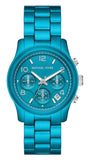 Michael Kors Runway Limited Edition Blue Dial Blue Steel Strap Watch for Women - MK7479LE Authentic Buy Shop Now