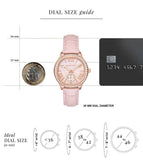 Michael Kors Sage Three-Hand Mother of Pearl Pink Dial Pink Leather Strap Watch for Women - MK4820 Authentic Buy Shop Now
