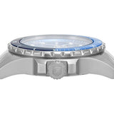 Fossil Blue Dive Three Hand Blue Dial Silver Steel Strap Watch For Women - ES5353 Authentic Buy Shop Now