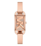 Michael Kors Empire Pavé Analog Rose Gold Dial Rose Gold Steel Strap Watch for Women - MK4858 Authentic Buy Shop Now