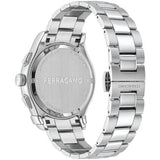 Salvatore Ferragamo 1927 Chrono Green Dial Silver Steel Strap Watch for Men - SFKZ00423 Authentic Buy Shop Now