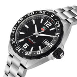 Tag Heuer Formula 1 Quartz Black Dial Silver Steel Strap Watch for Men - WAZ1110.BA0875 Authentic Buy Shop Now
