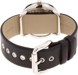 Marc Jacobs Amy Black Dial Black Leather Strap Watch for Women - MBM1140 Authentic Buy Shop Now