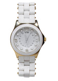 Marc Jacobs Pelly White Dial White SIlicone Strap Watch for Women - MBM2525 Authentic Buy Shop Now