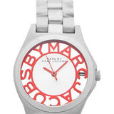 Marc Jacobs Henry Silver Dial Silver Steel Strap Watch for Women - MBM3294 Authentic Buy Shop Now