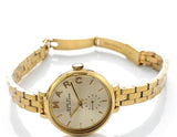 Marc Jacobs Sally Champagne Gold Dial Gold Steel Strap Watch for Women - MBM3363 Authentic Buy Shop Now