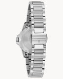 Bulova Marine Star Blue Dial Silver Steel Strap Watch for Women - 96R215 Authentic Buy Shop Now