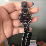 Emporio Armani Ceramica Black Dial Black Ceramic Strap Watch For Women - AR1487 Authentic Buy Shop Now