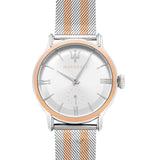 Maserati Epoca Silver Dial Two Tone Mesh Bracelet Watch For Men - R8853118005 Authentic Buy Shop Now
