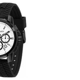 Maserati Successo 44mm White Dial Black Silicone Strap Watch For Men - R8871621010 Authentic Buy Shop Now