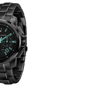 Maserati Aqua Edition Quartz Precision Chronograph Black Dial Watch For Men - R8873644003 Authentic Buy Shop Now